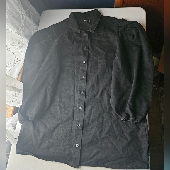 Missguided Puff Sleeve Dress - Picture 10 of 10